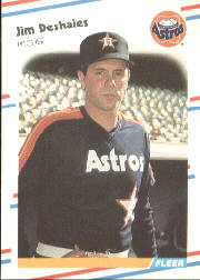 1988 Fleer Baseball Cards      446     Jim Deshaies